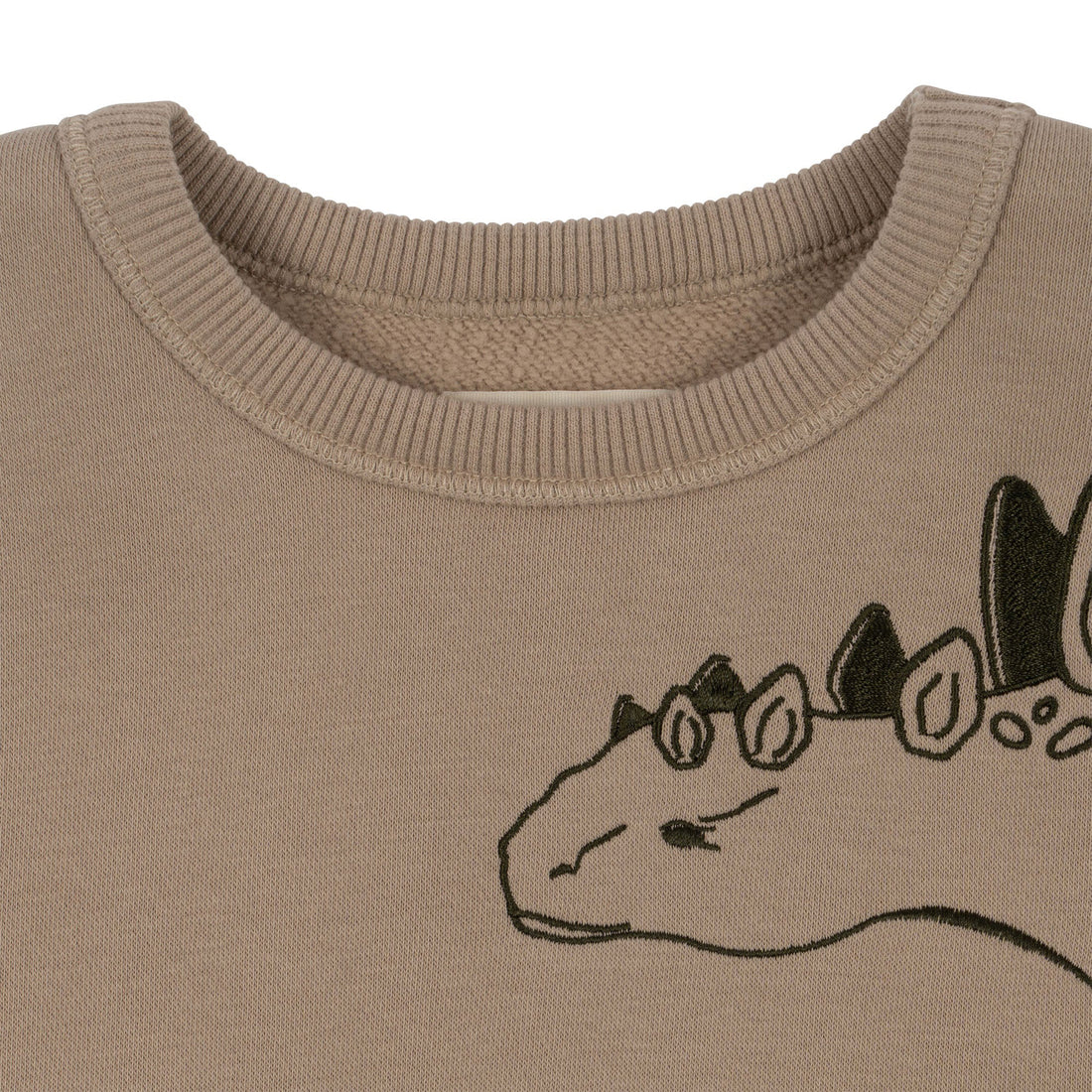konges-sløjd-lou-animal-spike-dino-gots-oxford-tan-kong-w23ks6428-ot-2y
