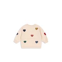 konges-slojd-lou-terry-sweat-shirt-ocs-multi-heart-kong-w25ks103871-mh-12m