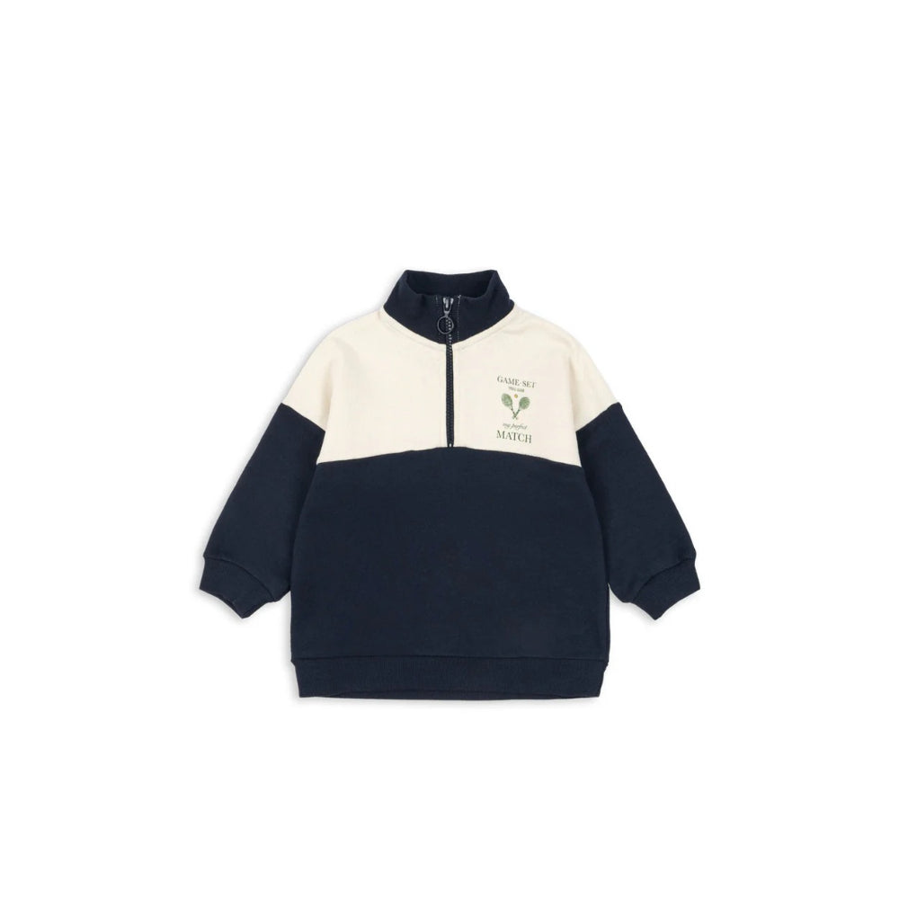 konges-slojd-loupy-lou-half-zip-sweat-ocs-total-eclipse-kong-w25ks103872-te-4y