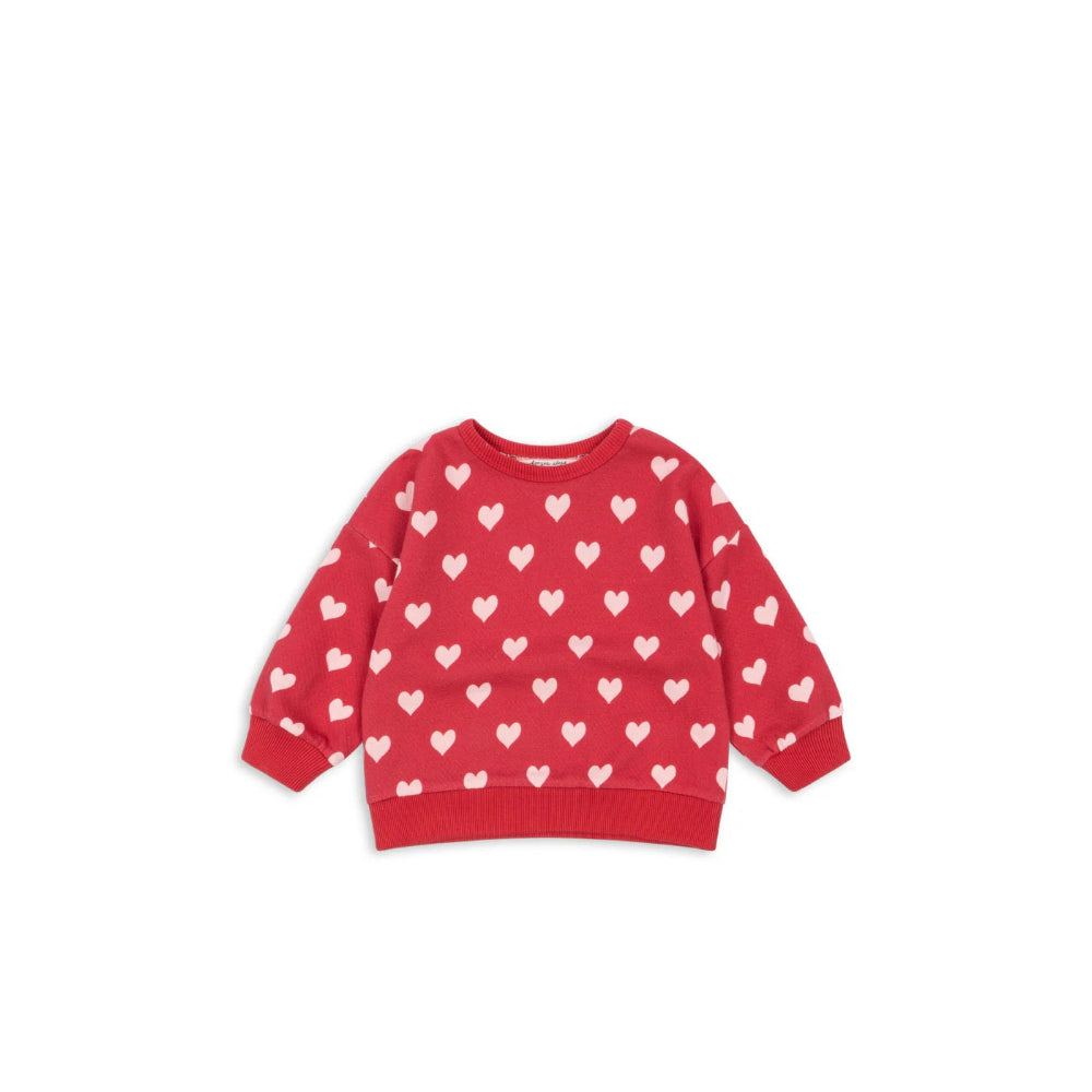 konges-sløjd-loupy-lou-sweat-shirt-ocs-amour-jazzy-kong-w25ks103874-aj-12m