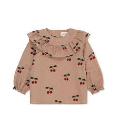 konges-sløjd-lunella-blouse-ma-grande-cerise-blush-kong-w23ks6023-mgcb-2y