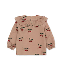 konges-sløjd-lunella-blouse-ma-grande-cerise-blush-kong-w23ks6023-mgcb-2y