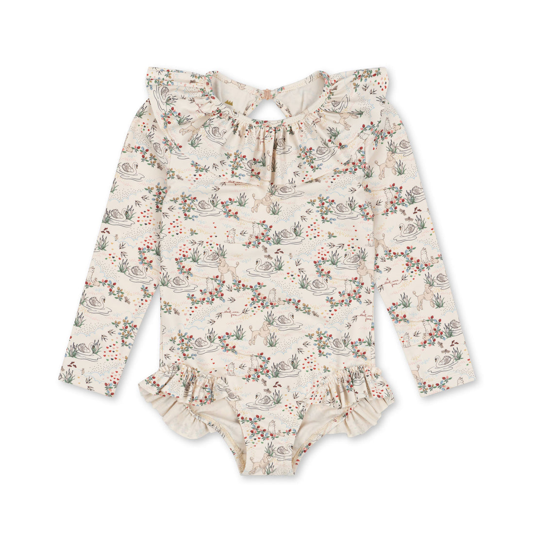 konges-sløjd-manuca-ls-frill-swimsuit-mizumi-kong-s24ks100382-mizumi-12m
