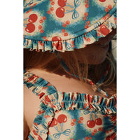 konges-sløjd-maya-swim-hat-grs-cherry-bow-blue-kong-s25ks102679-cbb-2-4y