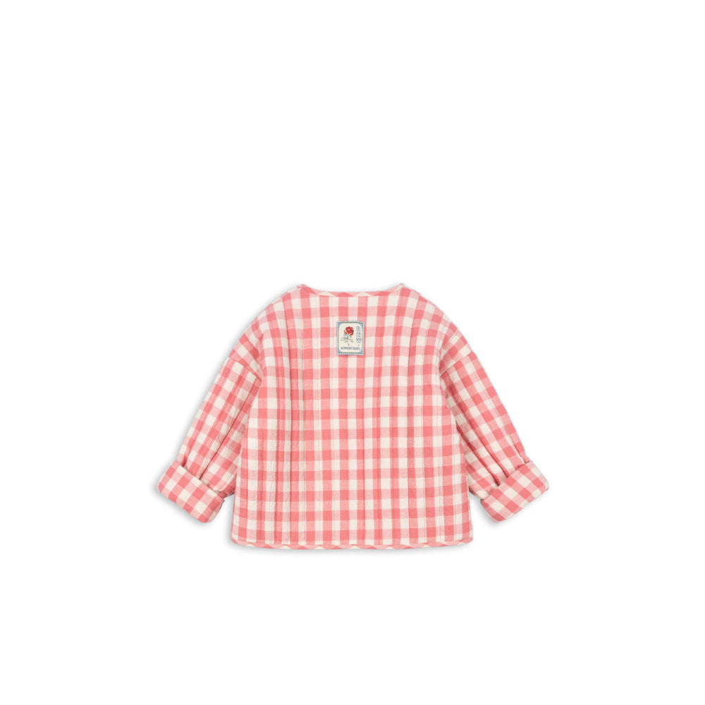 konges-slojd-rhw-x-ks-bella-jacket-peach-blossom-check-clothing-wear-fashion-kong-s25ks103589-pbc-18m