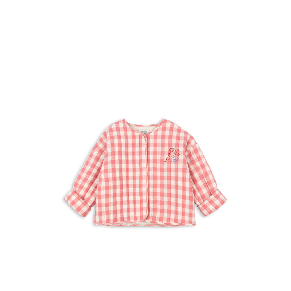 konges-slojd-rhw-x-ks-bella-jacket-peach-blossom-check-clothing-wear-fashion-kong-s25ks103589-pbc-18m