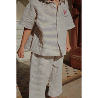 konges-sløjd-rhw-x-ks-duo-pants-stripe-bluie-kong-s25ks103595-sb-18m
