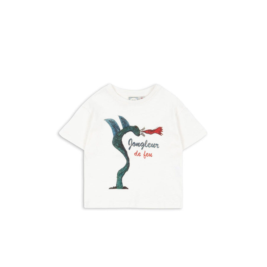 Konges Sløjd RHW x KS Jongleur Tee OCS - Antique White