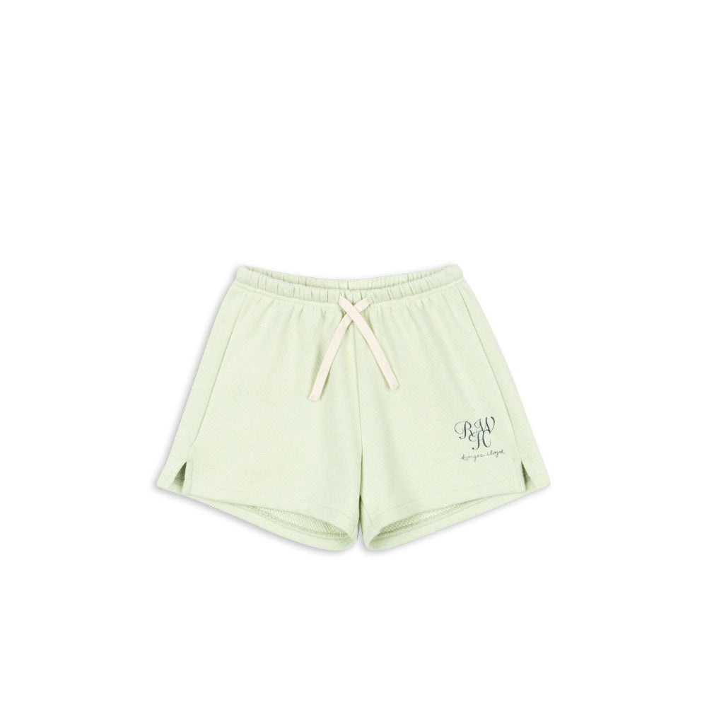 konges-sløjd-rhw-x-ks-mono-shorts-meadow-mist-kong-s25ks103618-mem-18m