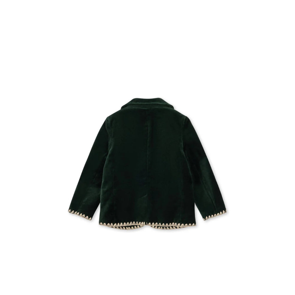 konges-sløjd-rocky-blazer-dark-green-kong-w25ks104412-dg-4y