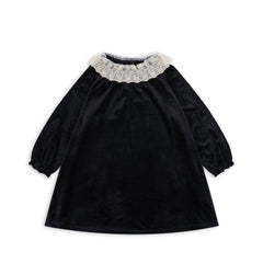 konges-sløjd-venola-dress-black-kong-w23ks6505-black-12m