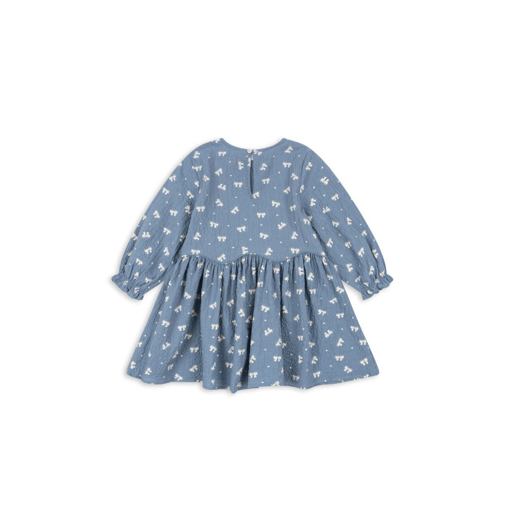 konges-sløjd-vida-dress-gots-boucle-blue-kong-w25ks104033-bobl-2y