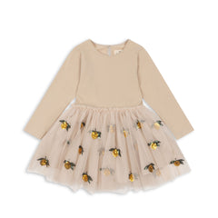 konges-sløjd-yvonne-dress-lemon-sequin-kong-w23ks6207-ls-12m