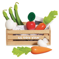 le-toy-van-harvest-vegetables-wooden-food-crate-9-piece-play-toy-ltv-tv182