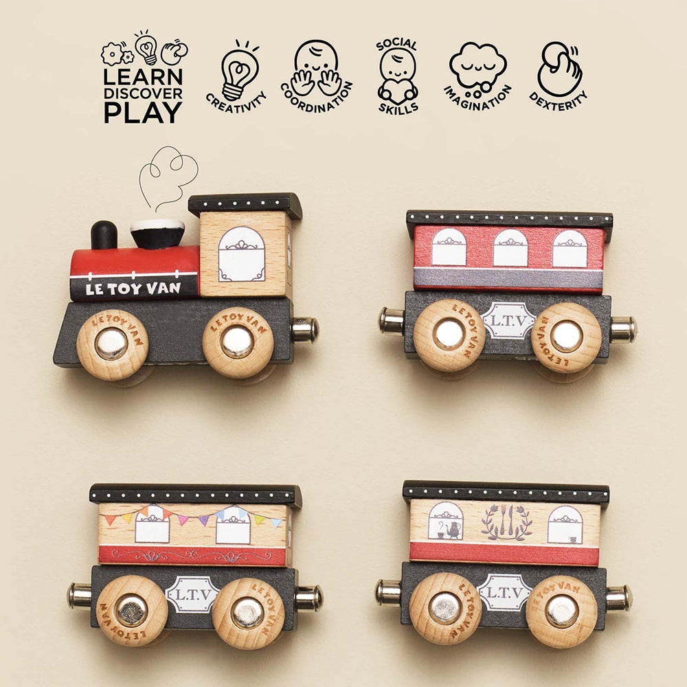 le-toy-van-red-royal-express-train-carriages-4-piece-play-toy-ltv-tv710