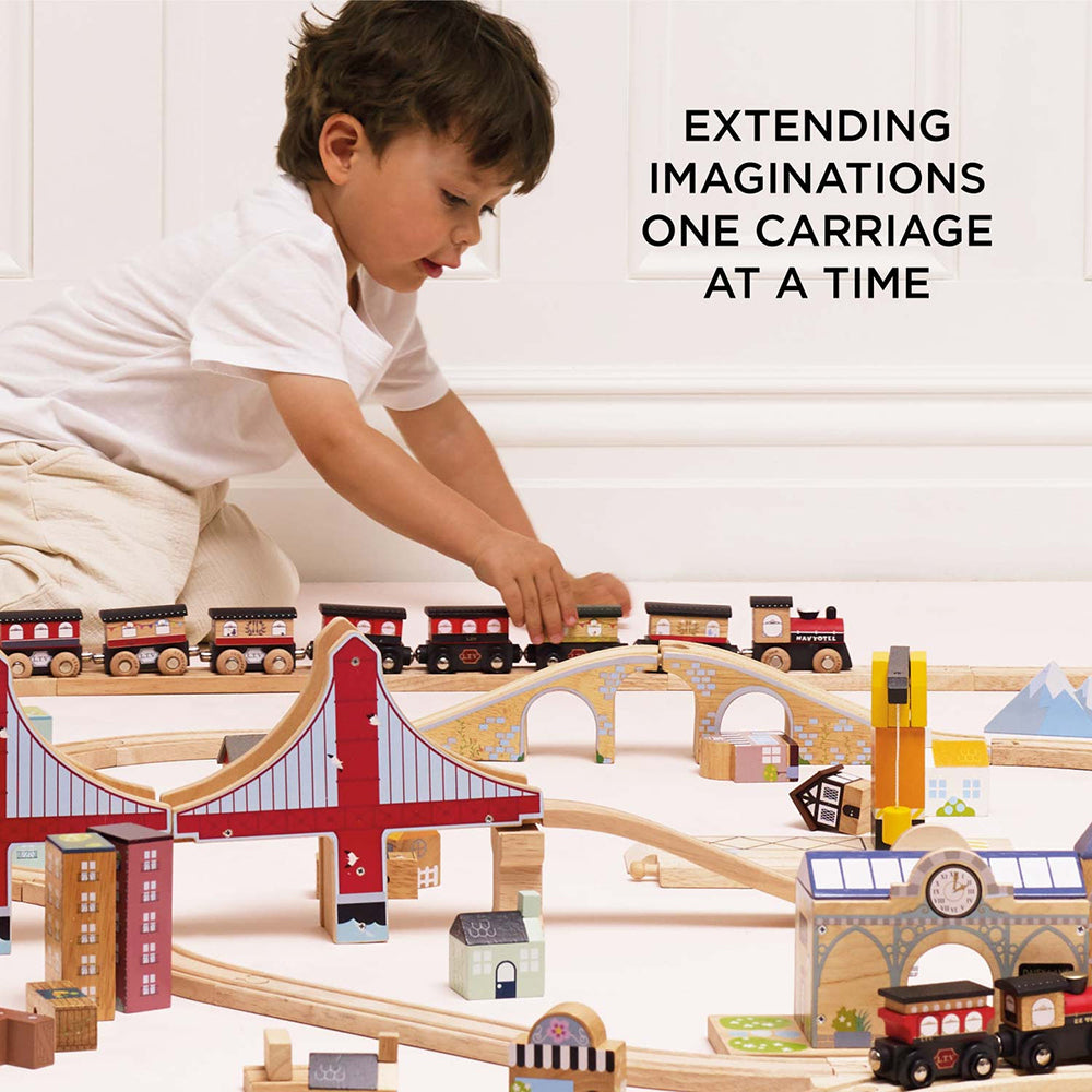 le-toy-van-red-royal-express-train-carriages-4-piece-play-toy-ltv-tv710