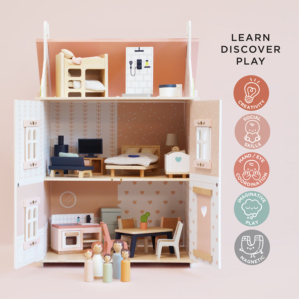le-toy-van-roseheart-wooden-dolls-house-furniture-play-toy-ltv-h124