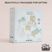 le-toy-van-wooden-dolls-house-childs-bedroom-furn-24-piece-play-toy-ltv-me061