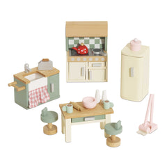 le-toy-van-wooden-dolls-house-kitchen-furniture-20-piece-play-toy-ltv-me059