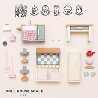 le-toy-van-wooden-dolls-house-kitchen-furniture-20-piece-play-toy-ltv-me059