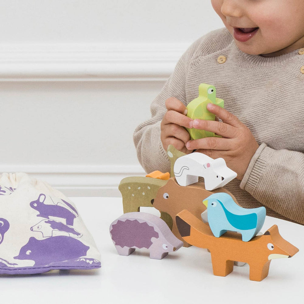 le-toy-van-woodland-stacking-forest-animals-bag-10-piece-play-toy-ltv-pl087