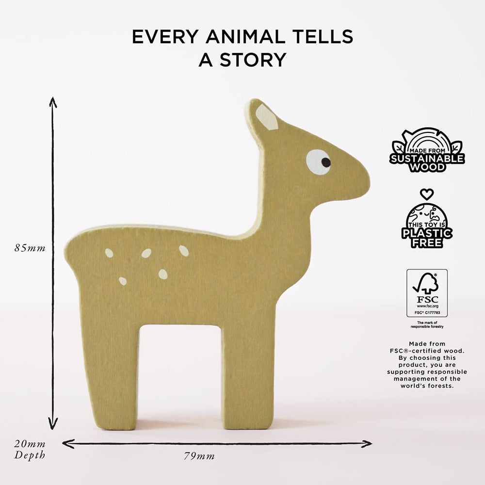 le-toy-van-woodland-stacking-forest-animals-bag-10-piece-play-toy-ltv-pl087