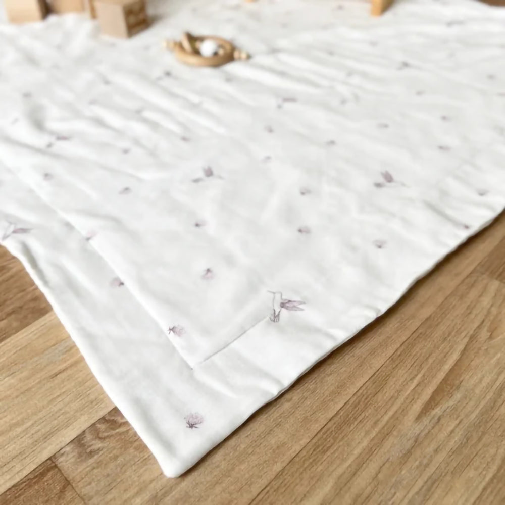 little-crevette-colibri-swaddle-blanket-75x100cm