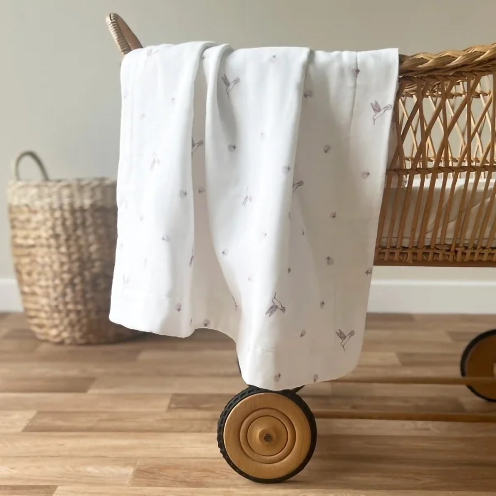little-crevette-colibri-swaddle-blanket-75x100cm
