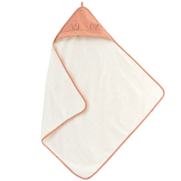 little-crevette-griotte-cerise-hooded-towel-75x75cm-lcrv-cecb