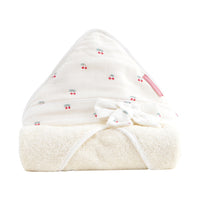 little-crevette-hooded-towel-75x75cm-cerise-lcrv-bccb