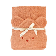 little-crevette-hooded-towel-ourson-terracotta-60x120cm-lcrv-unocbt