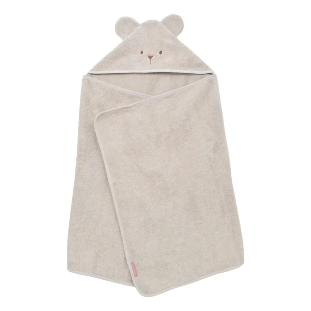 little-crevette-ourson-hooded-towel-70x140cm-beige