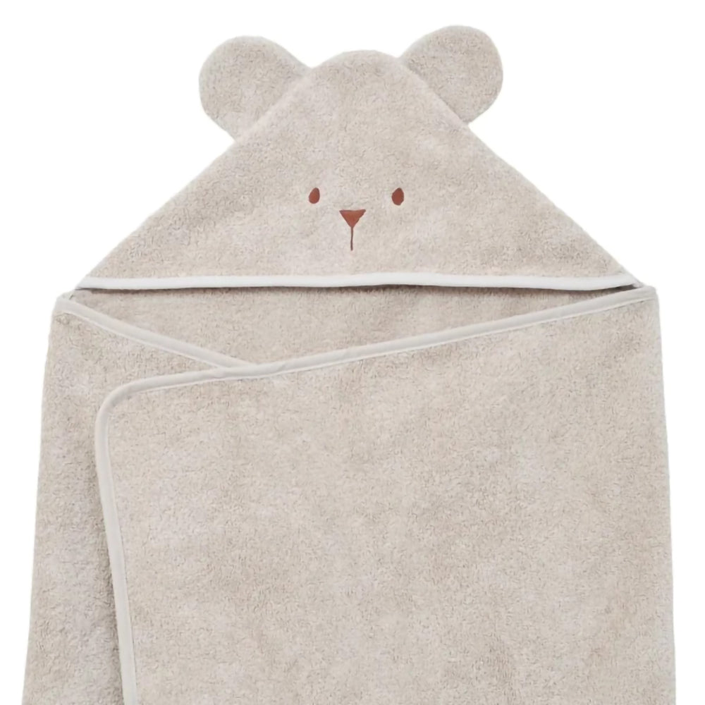 little-crevette-ourson-hooded-towel-70x140cm-beige