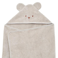 little-crevette-ourson-hooded-towel-70x140cm-beige