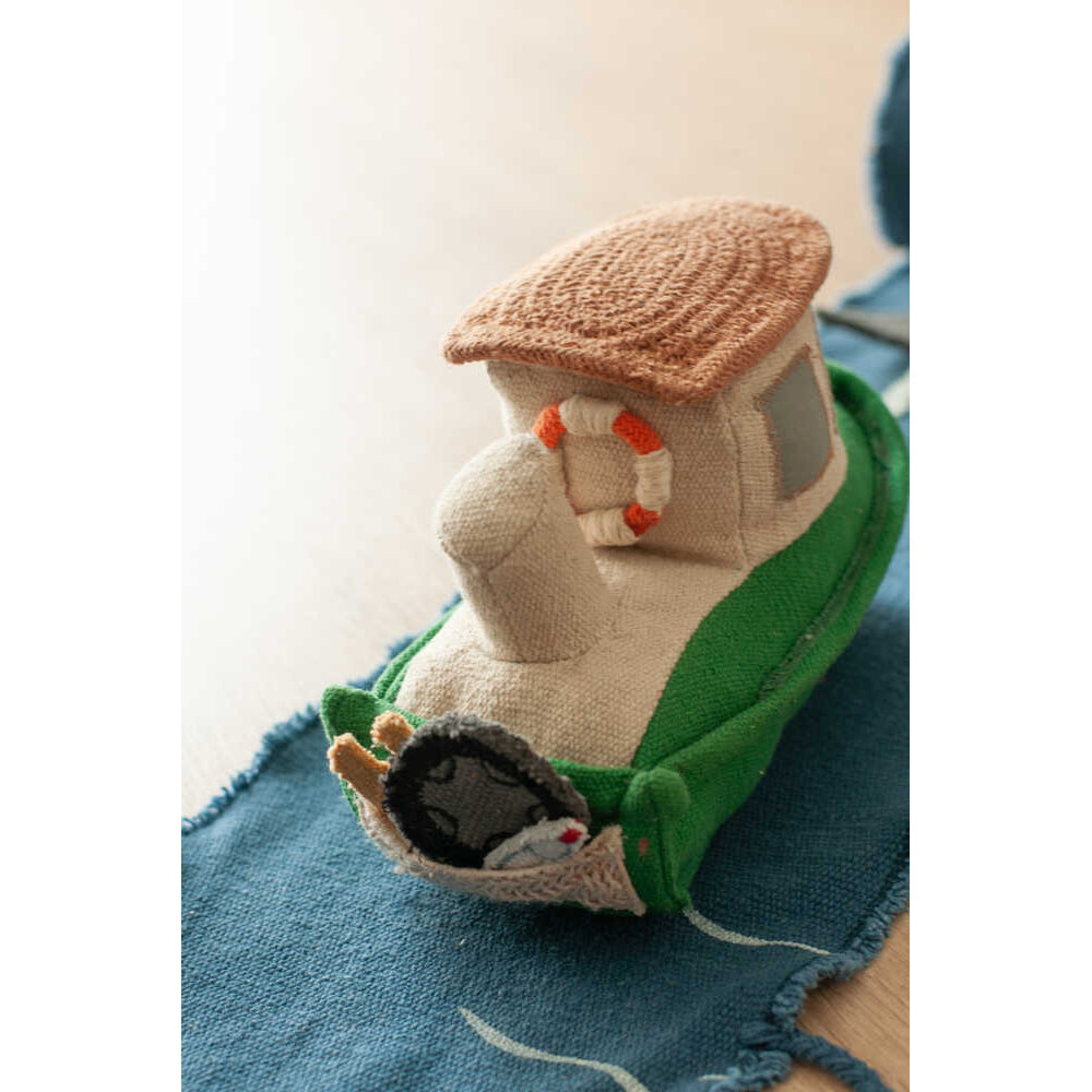 lorena-canals-ride-&-roll-sea-clean-up-boat-machine-washable-textile-toy-lore-sct-boat