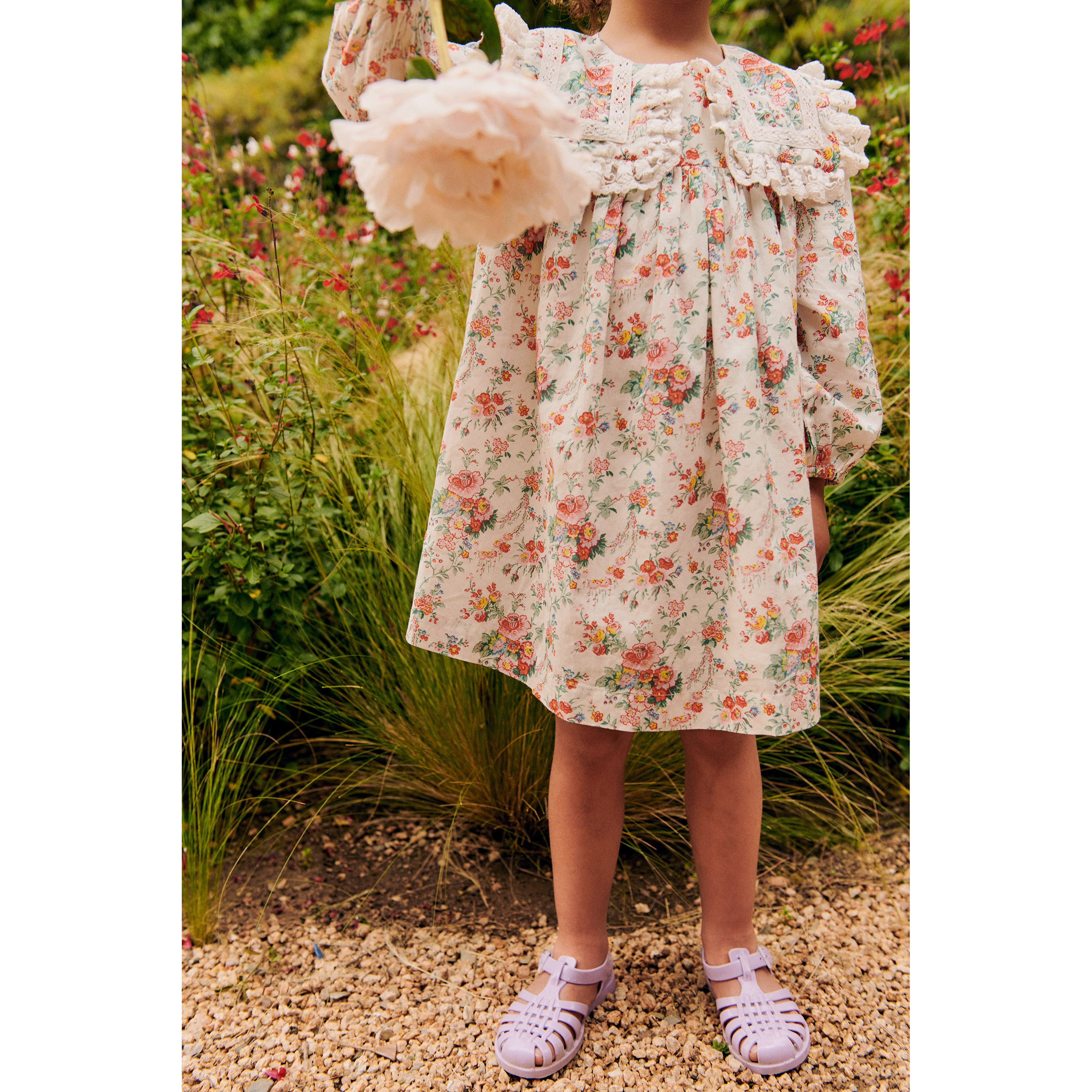 louise-misha-dress-arinola-cotton-voile-cream-rosa-festa-mish-s25s0432-crf-12m