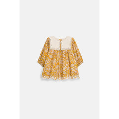 louise-misha-dress-arinola-printed-cotton-cambric-honey-mountain-avens-mish-w25s0024-hma-24m