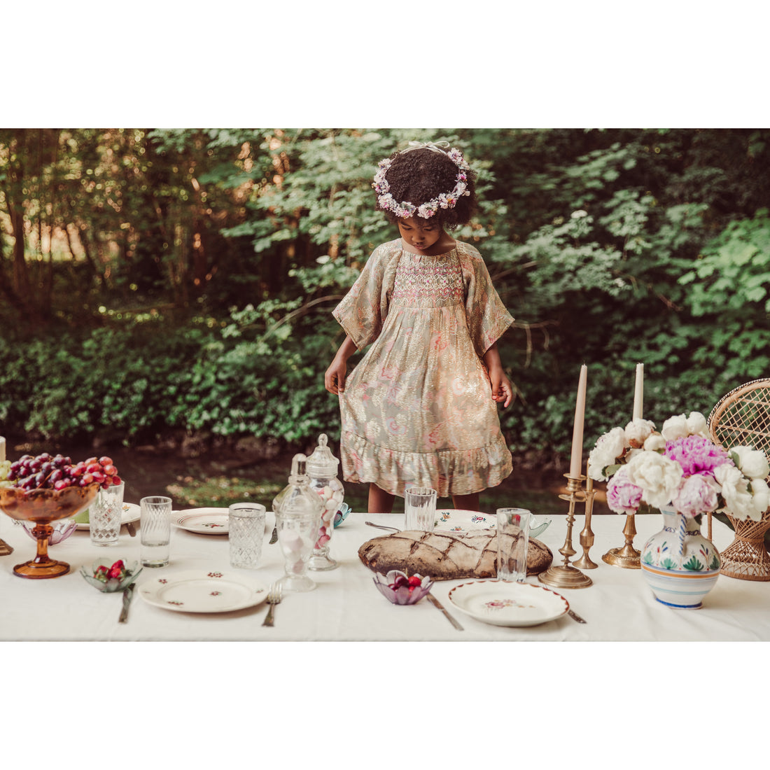 louise-misha-dress-olivina-lurex-jacquard-khaki-wild-bouquet-mish-s24l0150-kwb-06y