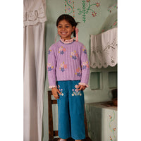 louise-misha-pants-floralia-thin-corduroy-blue-clothing-wear-fashion-mish-w26p0185-blue-04y