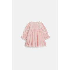 louise misha dress laureline - cotton dobby - light pink mish-w25s0025-lpk-24m