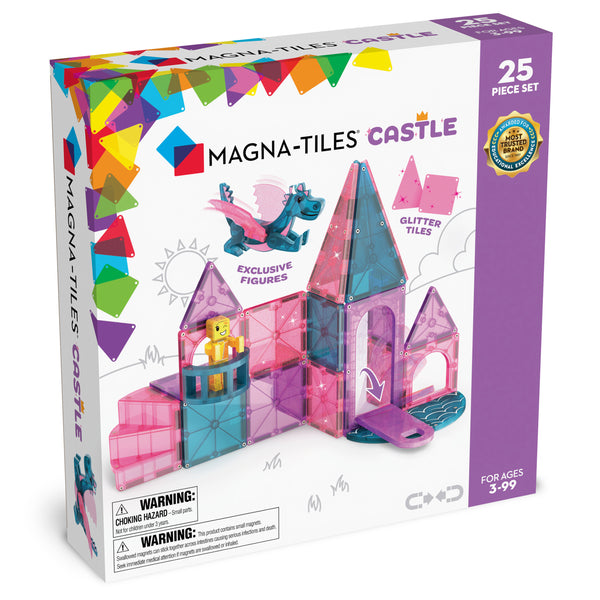 MAGNA-TILES 城堡磁力片 25件套裝