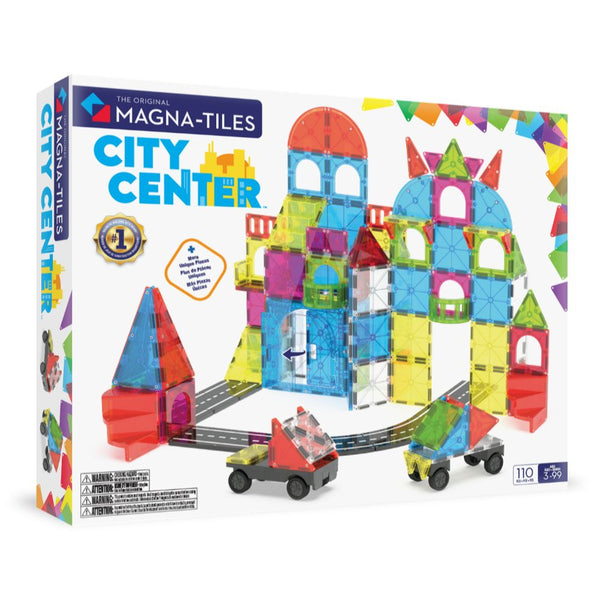MAGNA-TILES 城市中心磁力片 110件套裝