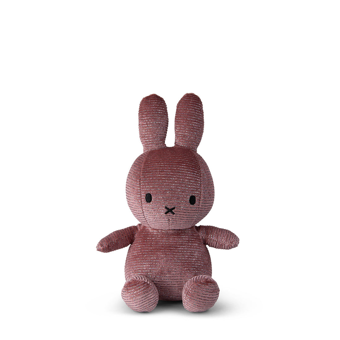 Miffy Sitting Corduroy Sparkle Pink - 23cm – Petit Bazaar