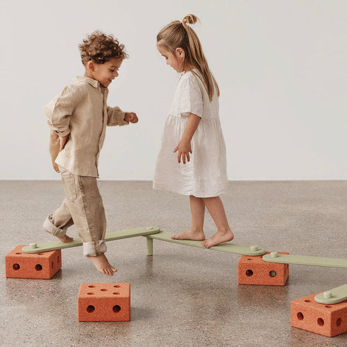 MODU Balance Track - Burnt Orange / Dusty Green