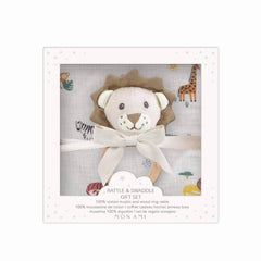 mon-ami-safari-swaddle-lion-rattle-gift-set-baby-nursery-mona-gs1018