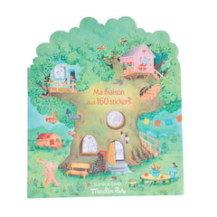 moulin-roty-la-grande-famille-coloring-book-with-160-stickers-20pages-l24xh-28cm-moul-632626