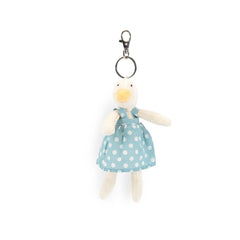 Moulin Roty La Grande Famille Keyring Jeanne The Goose