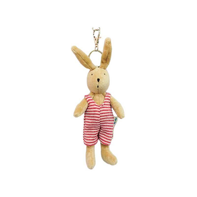 Moulin Roty La Grande Famille Sylvain The Rabbit Keyring