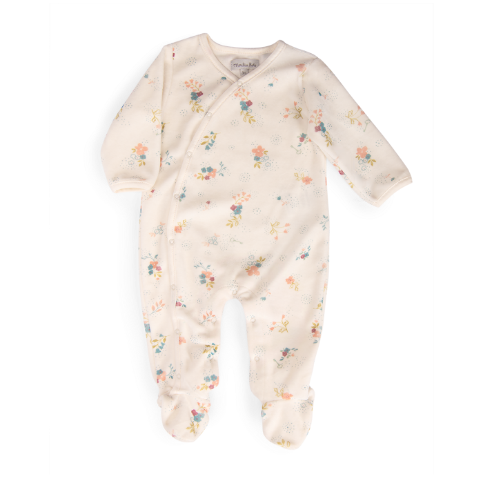 moulin-roty-la-petite-ecole-de-danse-baby-floral-pattern-sleepsuit-moul-667275