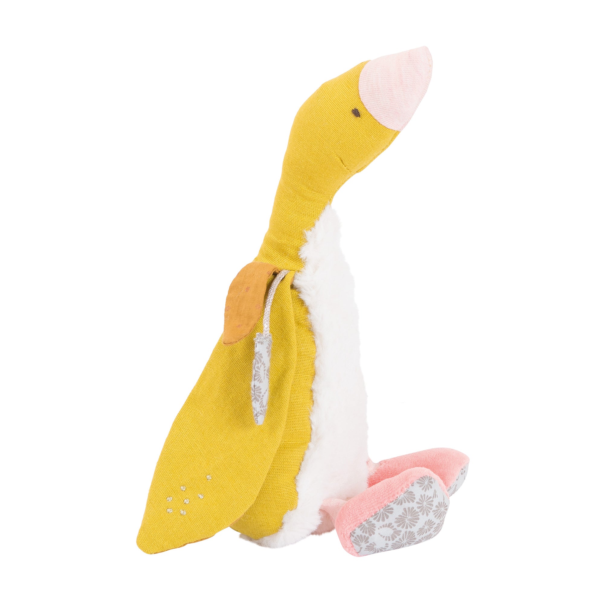 moulin-roty-le-voyage-d-olga-bambou-the-mustard-yellow-goose-with-high-grade-french-fabrics-23cm-moul-714023